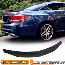 Für Mercedes C207 W207 E200 E300 E400 Carbon Heckspoiler Spoiler Flügel Lippe 