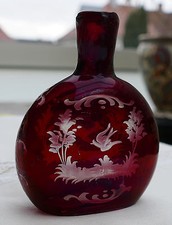 Böhmisches Schnupftabakglas -