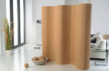 Doppelseitiger Bambus Paravent Raumteiler Trennwand Sichtschutz | in 4 Farben