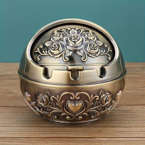 Vintage aschenbecher rose - aschenbecher,