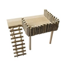 Haustier hölzer Plattform