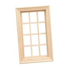 Puppenhausfenster im Maßstab