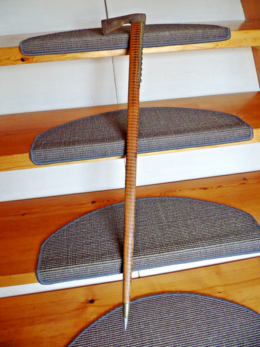 Alter polnischer gehstock - polnischer,