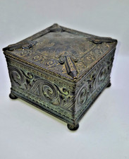 Antik Bronze Dose Tabatiere