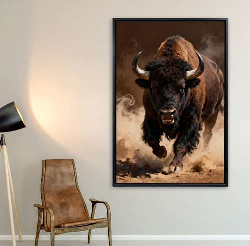 Wandbild tiere stier - wandbild,,