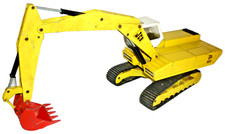 NZG Metallmodell Raupenbagger 141 JCB 807 1:35 Excavator