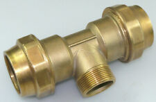 BEULCO T-STÜCK MIT AUSSENGEWINDE 50MM x 1 1/2" KLEMMVERSCHRAUBUNG PE ROHR