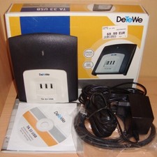 DeTeWe TA 33 USB AB Wandler & TK-Anlage - zwei Nebenstellen - komplett OVP