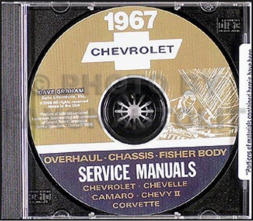 1967 chevy shop manuell mit - 1967,