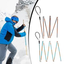 Lawinenrettungssonde Backcountry-Skifahren Aluminiumlegierung tragbar 270cm