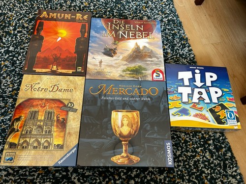 Brettspiele paket neu - 5, folie