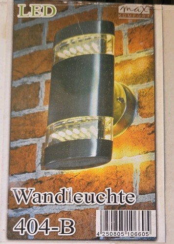 Led außenlampe wandleuchte - led, *