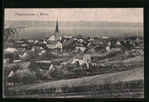 Ansichtskarte thannhausen - thannhausen, i