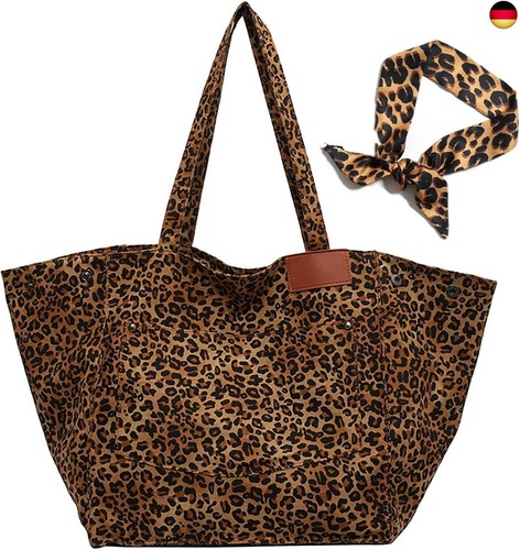 Tote tasche leopardenmuster - tote,
