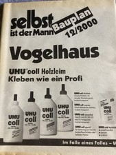 Selbst ist der Mann Bauplan Vogelhaus Sammlung Kult