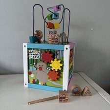 Im Nachtgarten Holz Aktivität