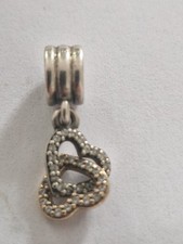 Pandora original  Charm 'Herzen' Bicolor