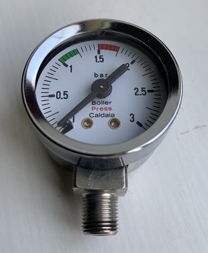 Pavoni manometer verchromt - pavoni,