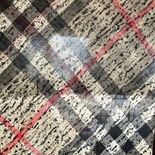 Burberry Check Stola grau 43,3