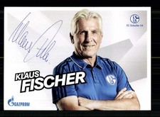 Klaus Fischer Autogrammkarte