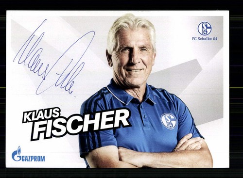 Klaus fischer autogrammkarte - klaus,