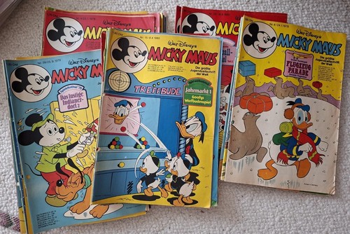 Micky maus hefte - micky, 1977