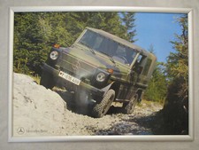 2 ORIGINAL Mercedes-Benz Plakate Poster Geländewagen DIN A1 59,4 cmx84,1 cm 1989
