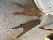 Alter Stiefelknecht, Stiefelauszieher Massiv Hartholz 2 Stück