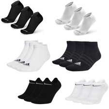 Sneaker Socken Nike, adidas, Socken Buddies, schwarz/weiß 3/6/9/12/15/18 Paar