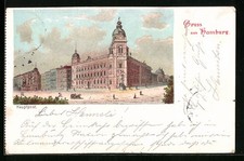 Lithographie Hamburg-Neustadt