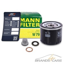 MANN-FILTER ÖLFILTER+ÖLABLASS-SCHRAUBE FÜR DACIA DUSTER LODGY LOGAN 1 1.5dCi 07-