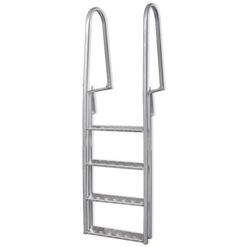 Steg poolleiter stufig - steg-/poolleiter, 4-stufig