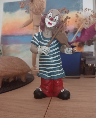 Vintage clown figur von - clown, gilde