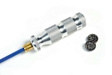 High Tech Putzstock - Federstahl - 2-fach Kugelgelagert- Ø5 + Ø6mm- Waffenpflege