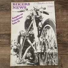 Bikers News 10/1982 erster Jahrgang ua Wolfmen MC,Alemannen Party,Cavemen MC