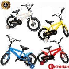 14 Zoll Kinderfahrrad Jungen Mädchen Fahrrad ab 3-6 Jahre mit Hilfsrad Rad Bike