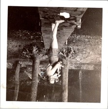 Mid Century Handstand on
