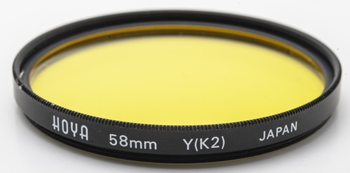 Hoya 58mm gelb filter - gelb, k2
