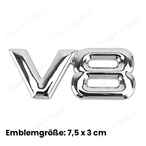 Emblem zeichen chrom - emblem,