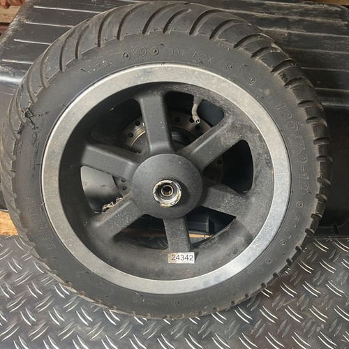 Tyre wheel rim front - tyre, atu