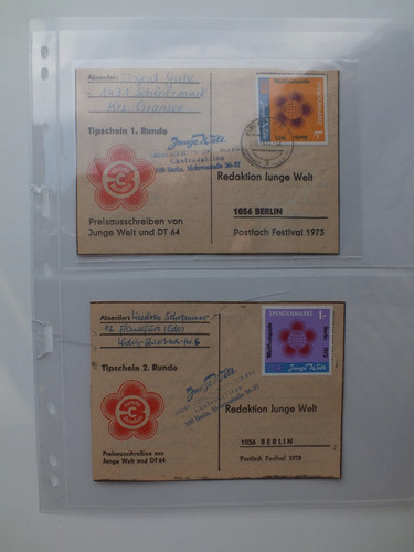 Tippschein ddr spendermarke - ddr,