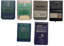 6x Memory Card Konvolut PS1