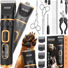 RAGI LEISE HUNDESCHERMASCHINE PROFI SCHERMASCHINE FÜR HUND KATZE HAARSCHNEIDEMAS