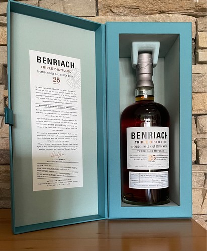 Benriach jahre tripple - 25,