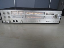 vintage SABA 9250 Receiver funktionstüchtig silber 1980ff NP 1600 DM