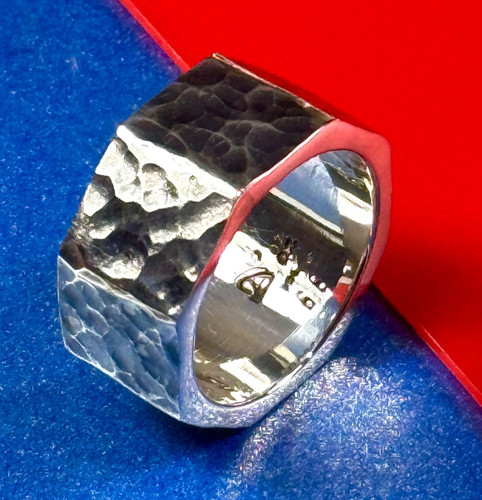 925er silber herrenring screw - silber,