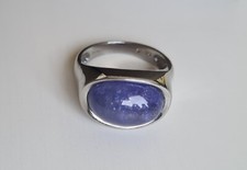 Ring Tansanit 4ct Platin 600 Neu