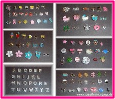 ***Floating Charms*** schwebende Mini Charms - Medaillon Magnet Living Locket 