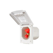 🔥 Gasanschlussdose Gassteckdose | 30 mbar | Absperrhahn | weiß  | G607 🔥