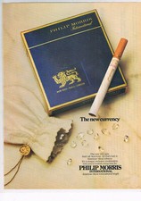 Philip Morris Werbeanzeige Werbung Philip Morris #2 NG 